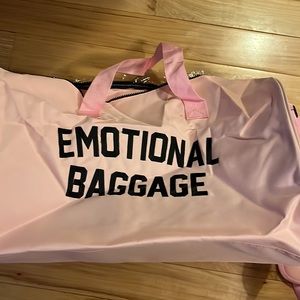 Pink Emotional Baggage Duffle Bag